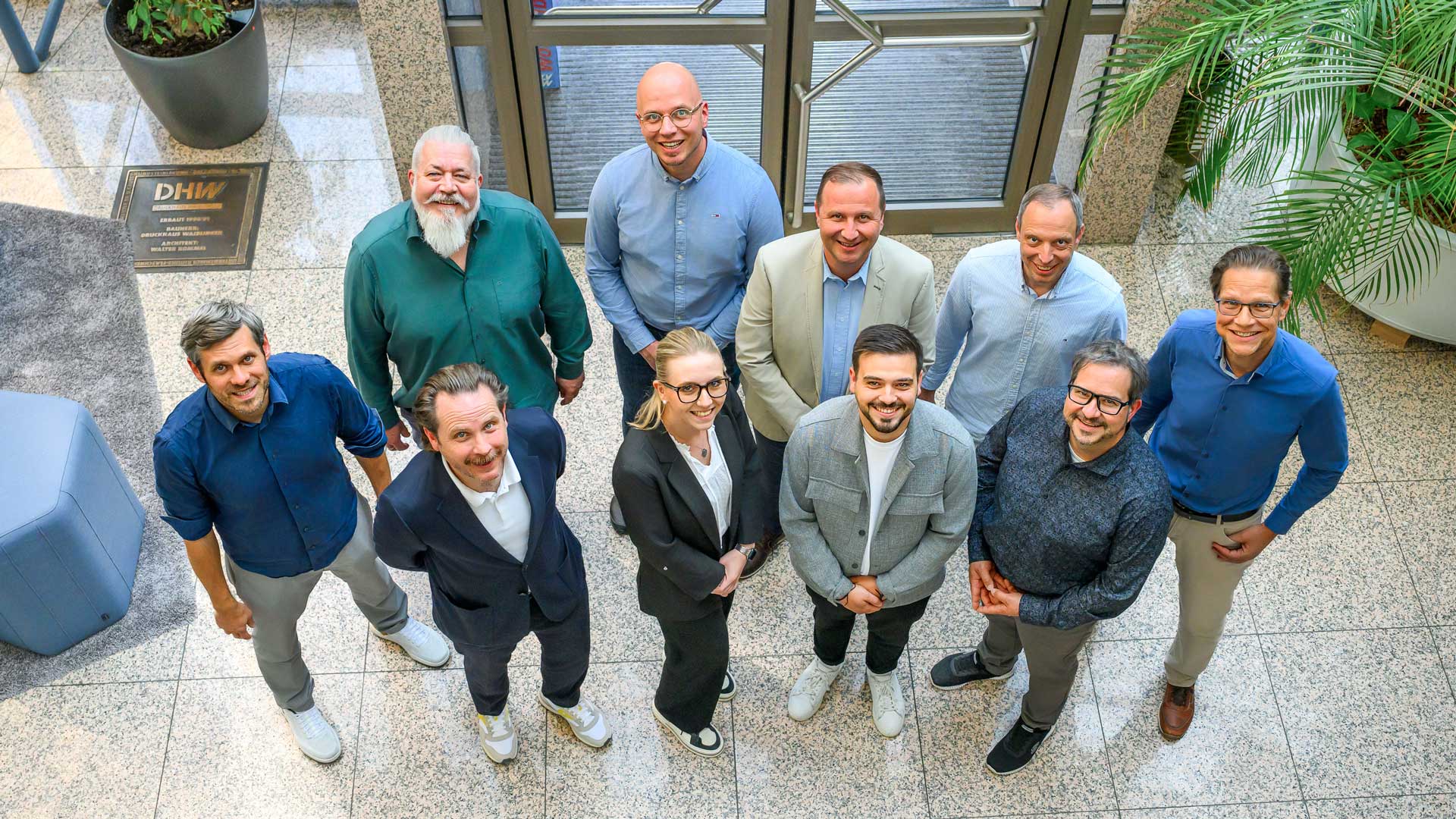Gruppenfoto Vermarktung